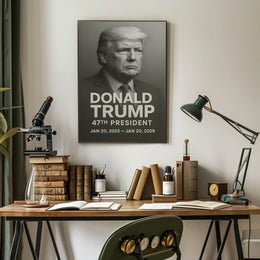 Donald Trump 47th President Poster
