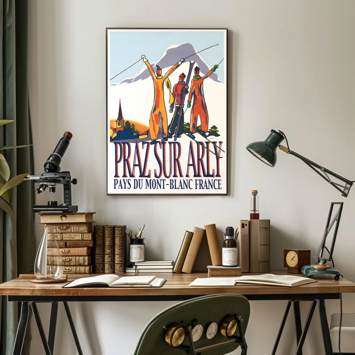 Praz Sur Arly Pays Du Mont-Blanc Poster