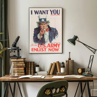 I Want You for the U.S. Army Poster PosterGoat