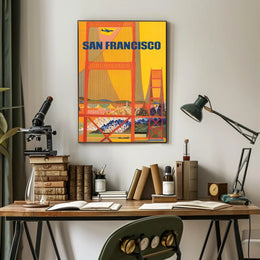 San Francisco Travel Poster