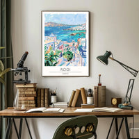 Scenic View of Rodi Poster PosterGoat