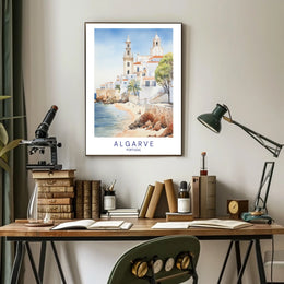 Algarve, Portugal Coastal Charm Poster