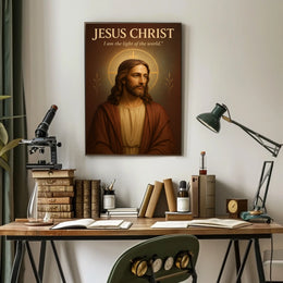 Jesus Christ Light Of The World Poster
