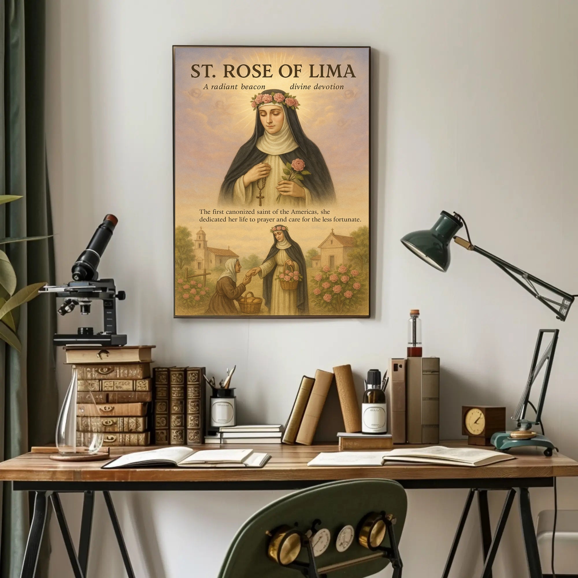 St. Rose of Lima Poster