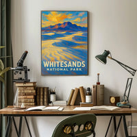 White Sands National Park Poster