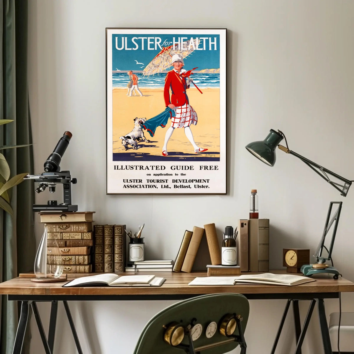 Ulster For Health Tourism Promotion Poster