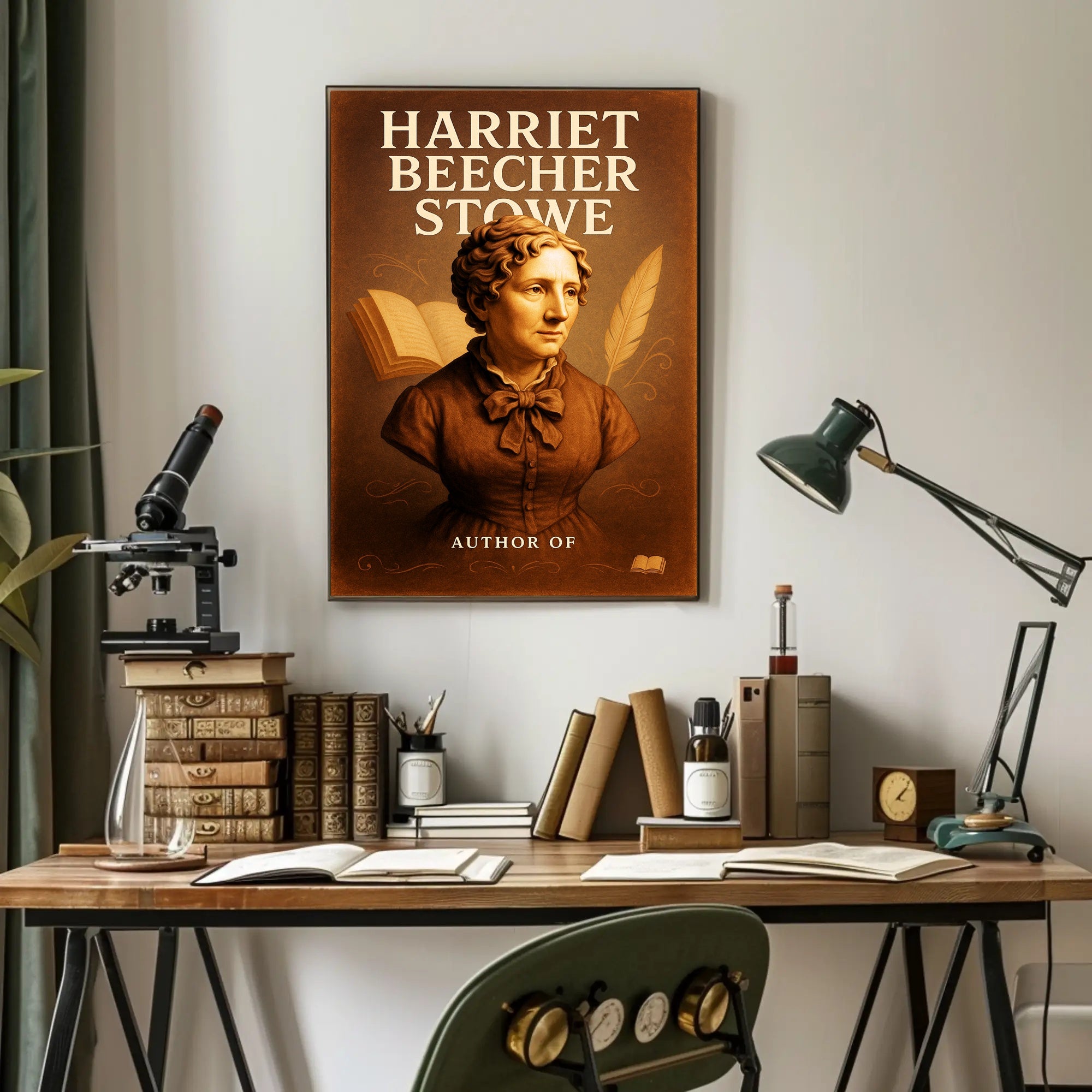 Harriet Beecher Stowe Poster PosterGoat