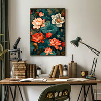 Lotus Blossom Symphony Wall Art Print