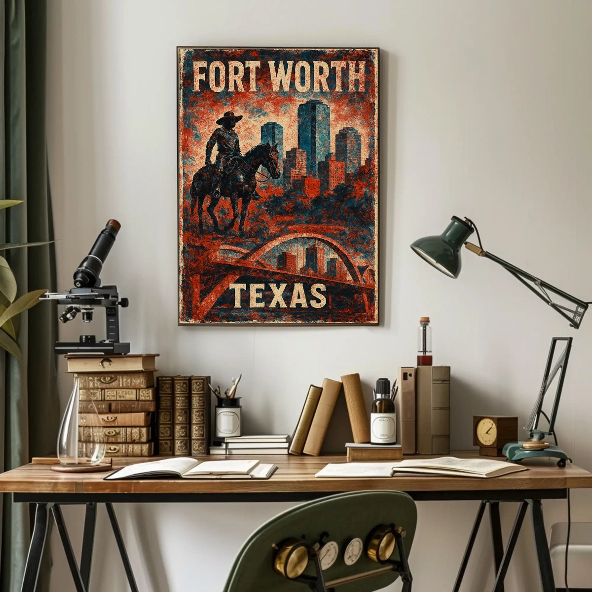 Fort Worth, Texas Poster