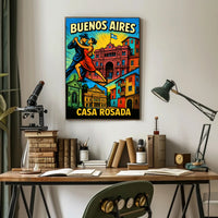 Buenos Aires Casa Rosada Poster
