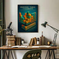 The Periodic Table Of Elements Poster