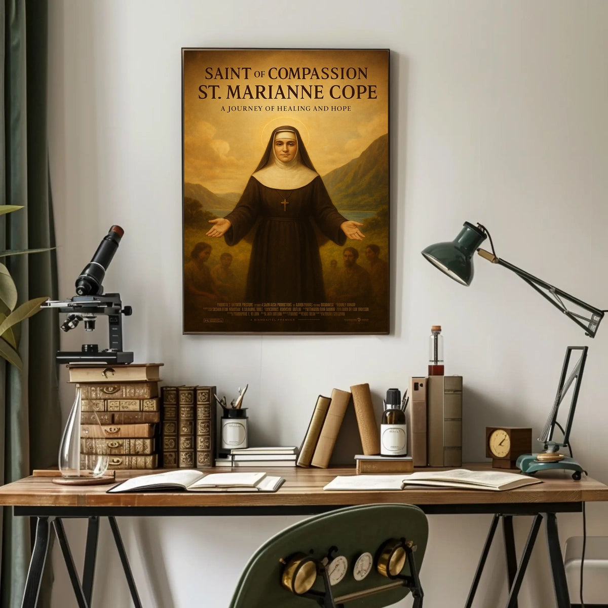 Saint of Compassion St. Marianne Cope Poster