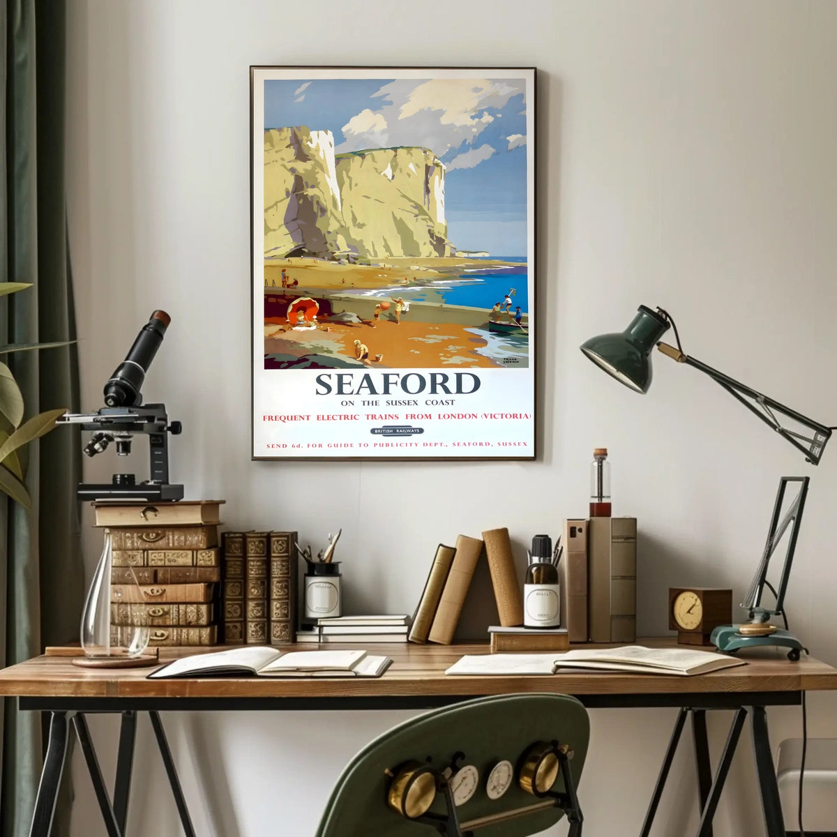 Seaford On The Sussex Coast Poster