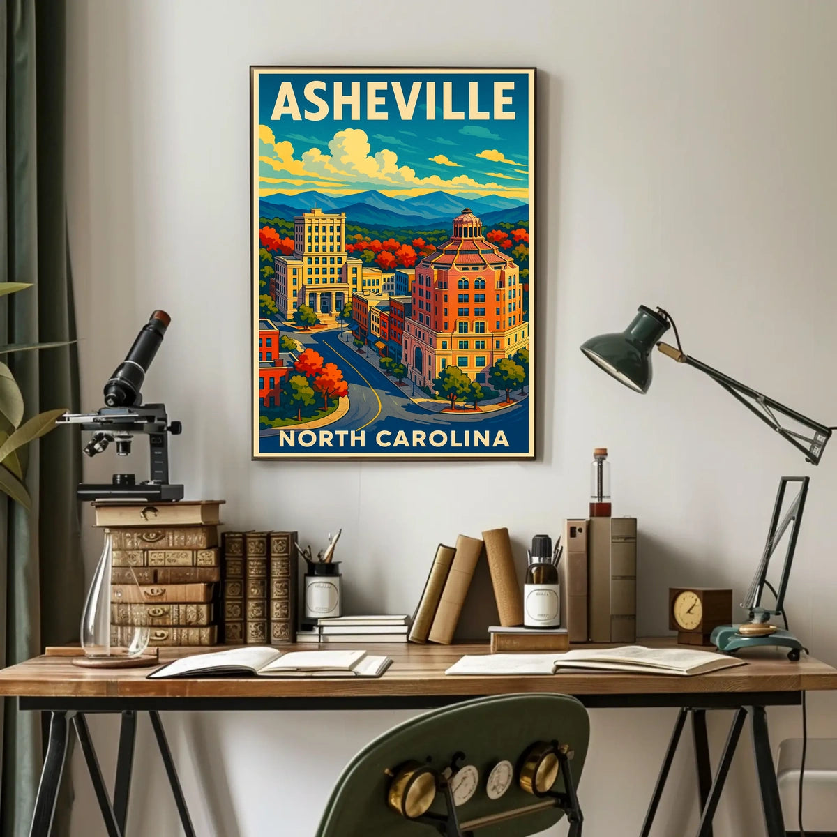 Asheville, North Carolina Poster