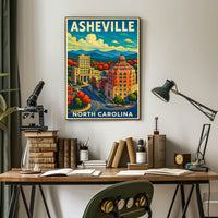 Asheville, North Carolina Poster