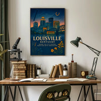 Louisville, Kentucky Tradition Meets Innovation Poster