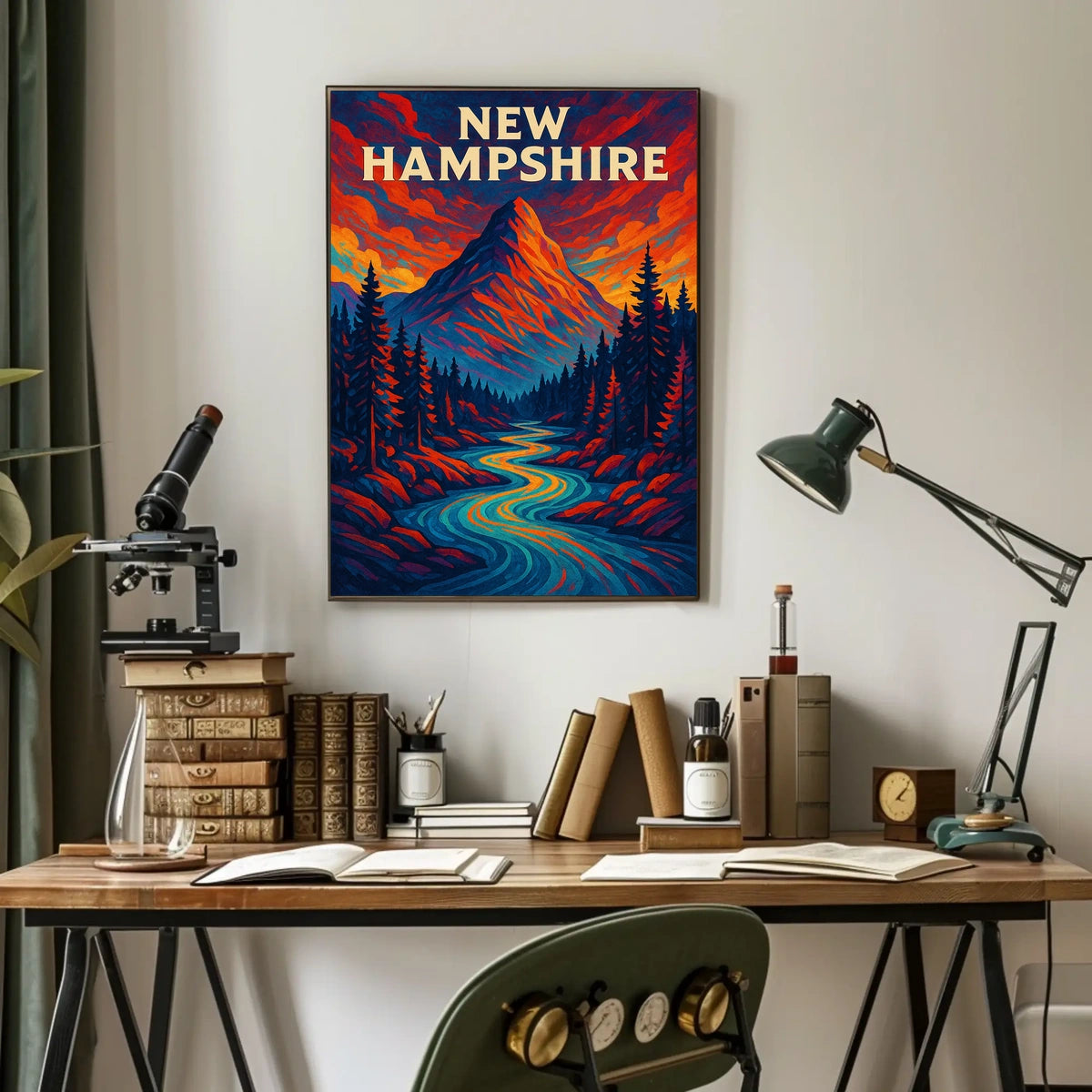 New Hampshire Wilderness Poster