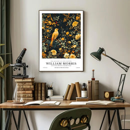 William Morris Floral Vintage Art Poster