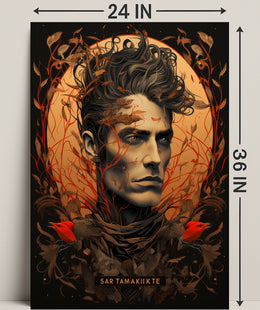 Sar Tamakiikte Enigmatic Portrait Poster