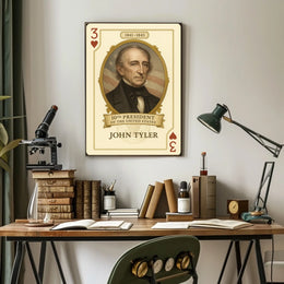 John Tyler Tenth President Wall Art History Poster