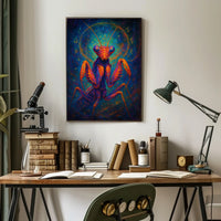 Cosmic Mantis Poster
