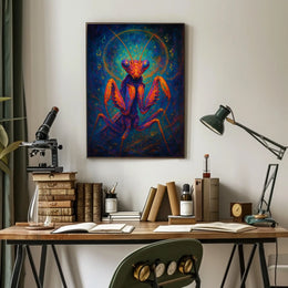 Cosmic Mantis Poster