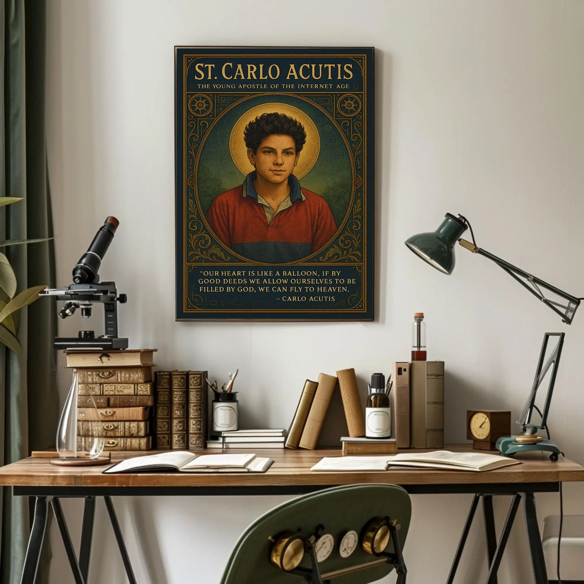 St. Carlo Acutis The Young Apostle Of Poster