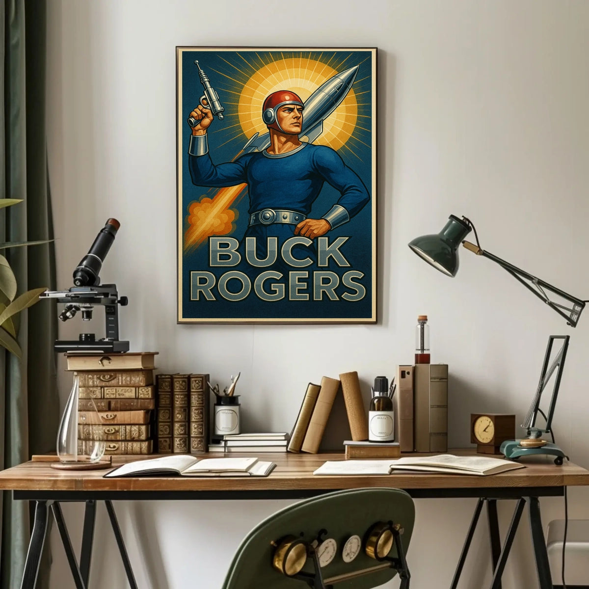 Buck Rogers Adventure Poster