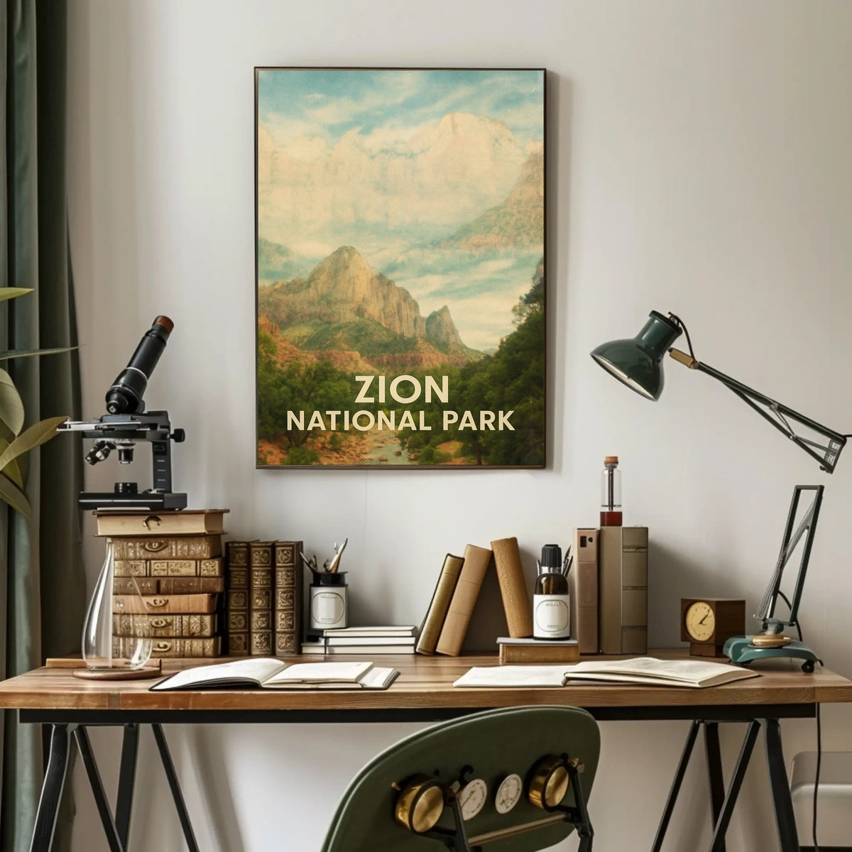 Zion National Park Poster