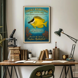 Discover the Charm of Foxface Rabbitfish Poster