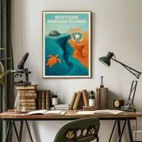 Discover the Northern Mariana Islands Poster