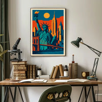 Iconic New York City Poster