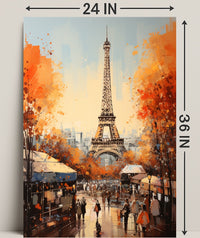 Autumn In Paris Poster
