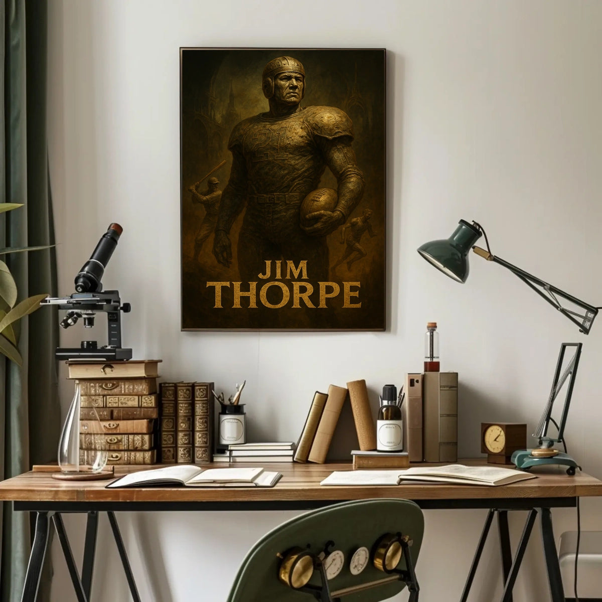 Jim Thorpe Athletic Legend Poster