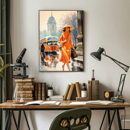 Autumn In The City Poster PosterGoat