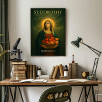 St. Dorothy Guardian of the Garden of Souls Poster PosterGoat