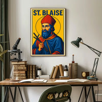 St. Blaise Poster