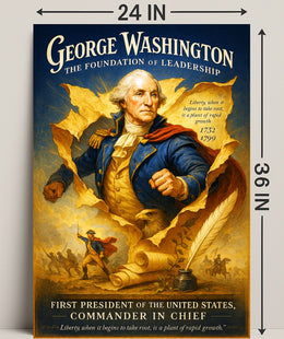 George Washington 1st President Poster PosterGoat