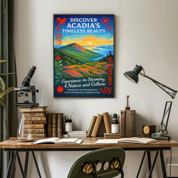 Discover Acadia's Timeless Beauty Poster