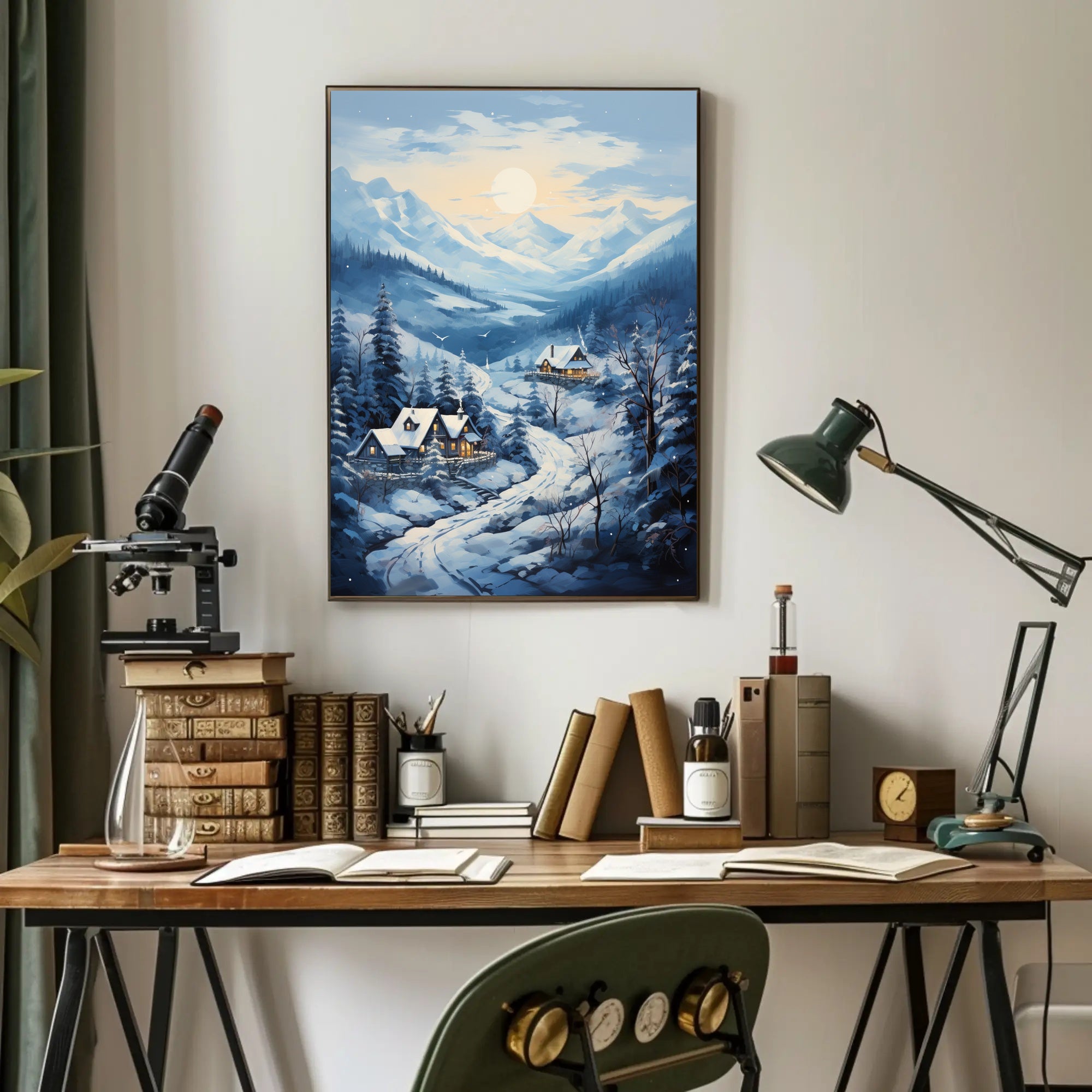 Winter Wonderland Retreat Poster