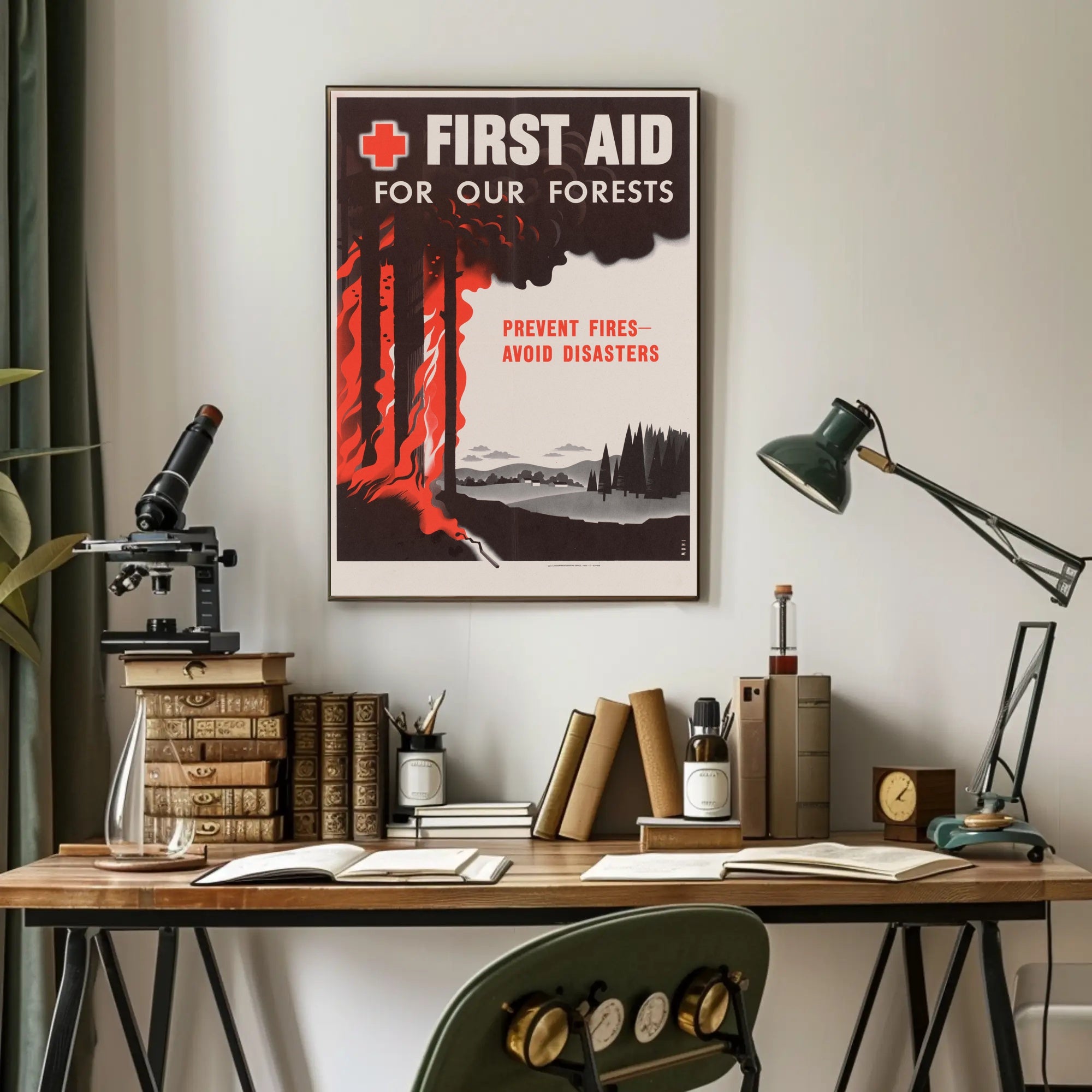 First Aid for Forests Poster PosterGoat