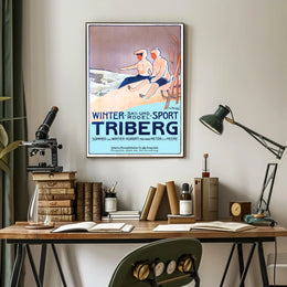 Winter Sports in Triberg Poster