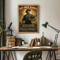 Invest in Victory War Bonds Poster