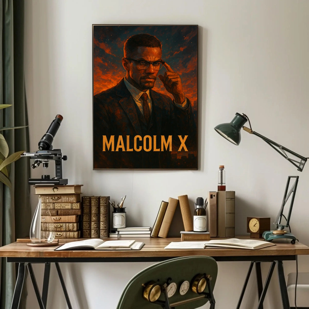 Malcolm X Poster