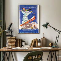 Zillertal Winter Wonderland Poster