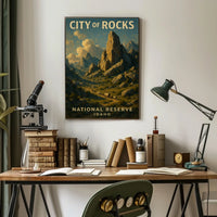 City Of Rocks National Reserve Poster