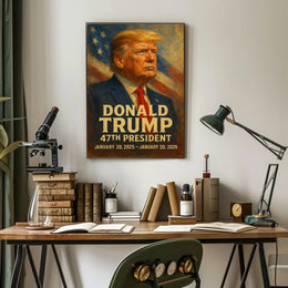 Donald Trump 47Th President Poster