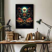 Futuristic Cityscape Poster
