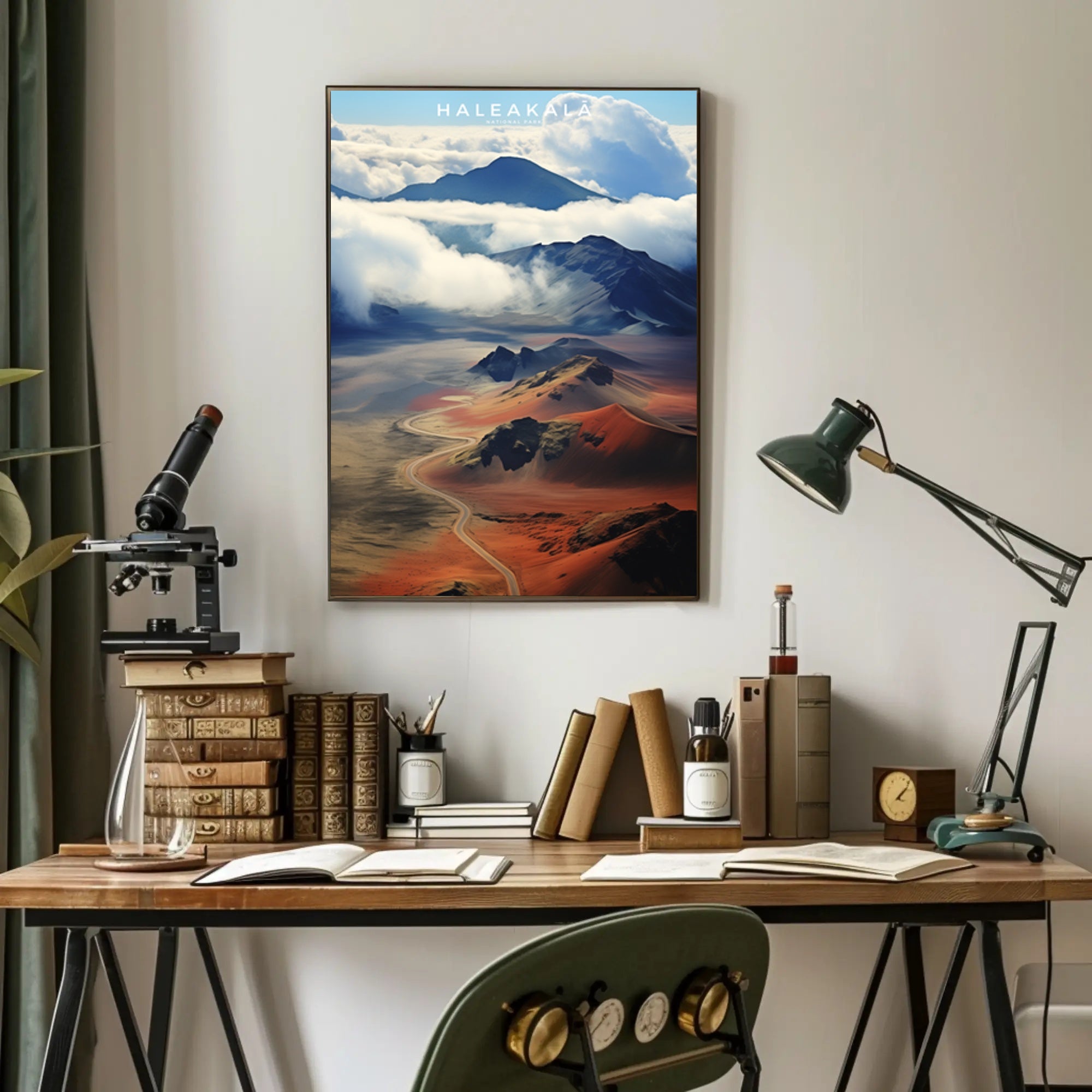Haleakalā National Park Travel Poster Print