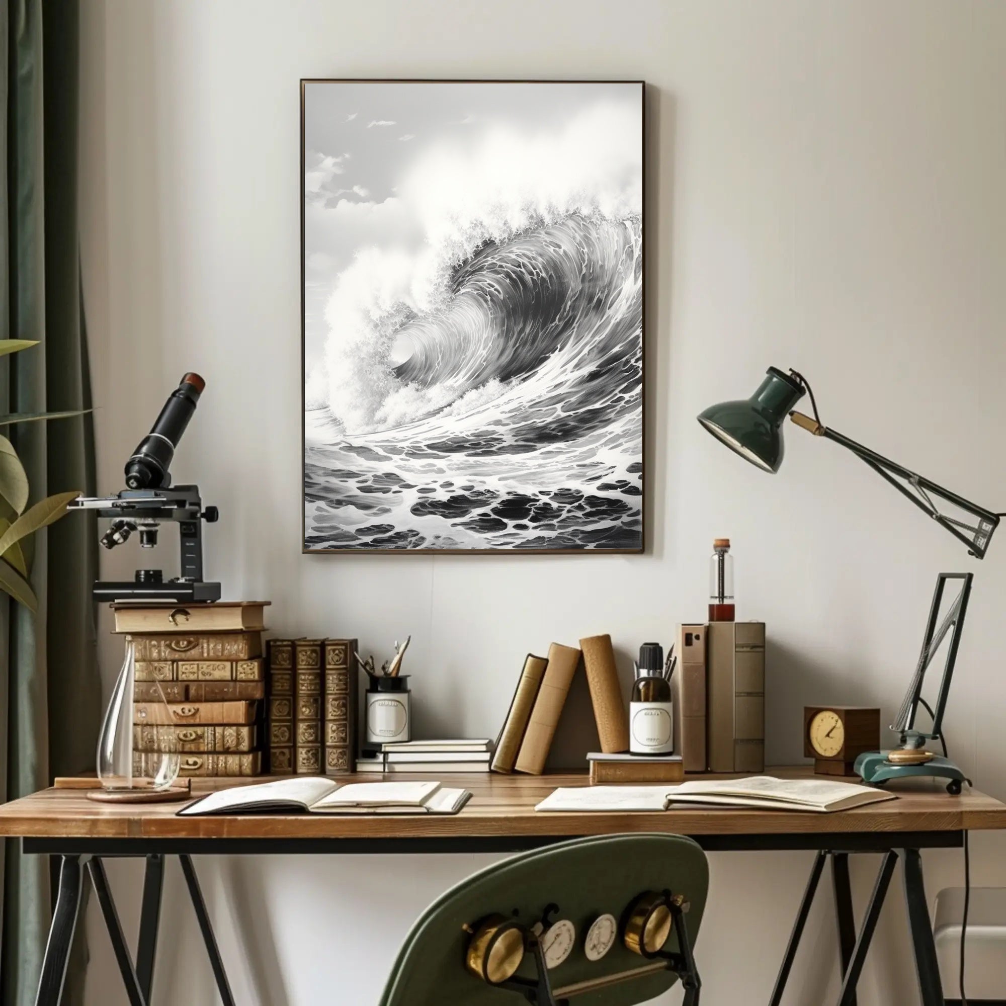 The Power Of The Ocean Poster